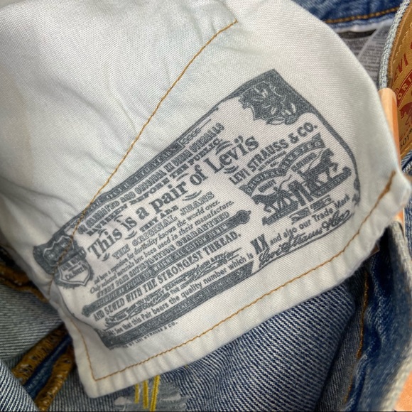 NEW Levis 501 Wild Dreaming Cut Off Shorts - Picture 10 of 11